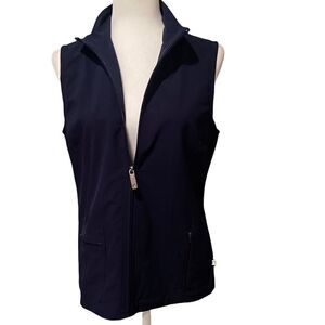 Chico’s Zenergy Navy Blue Vest Size Small